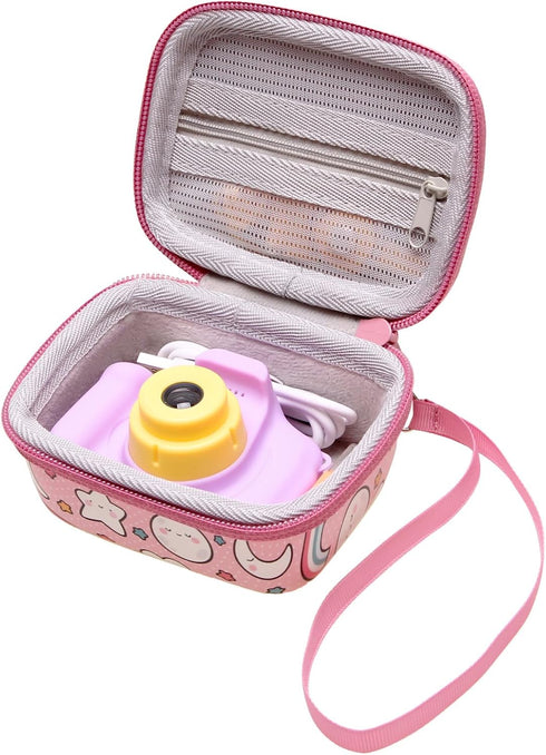 LTGEM Kids Camera Case for Seckton/Desuccus/PROGRACE/Rindol/GKTZ/Dylanto/OZMI/NINE CUBE Kids Camera Toys.Kids Digital Camera Carrying Storage Box ...