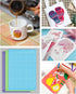 Gwybkq Cutting Mat 8.5x12in for Cricut Joy Xtra 6 Pack Reusable Sticky (Light, Standard, Strong) Grip Cricket Cut Mats Replacement Durable Adhesiv...