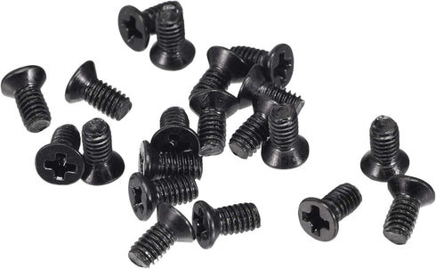 uxcell M2.5 x 5mm Phillips Screw Fasteners Black for Laptop PC TV Fan Switch 500pcs...