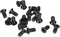 uxcell M2.5 x 5mm Phillips Screw Fasteners Black for Laptop PC TV Fan Switch 500pcs...