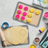 Fine Dine-Silicone baking mat set of 3-gray...