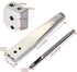 Hotop Copper Rivet and Burr Washers for Leather Work #9 and #12 Brass Rivets Setter Install Setting Tool with Hole Punch Cutter Kit for Belts Wall...