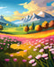 TUMOVO Paint by Numbers for Adults Beginner, Spring Nature and Landscape Paint by Number Flowers DIY Acrylic Painting Kits Kids Paint by Number Ki...