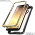 i-Blason Ares Full-Body Rugged Clear Bumper Case with Built-in Screen Protector for Samsung Galaxy S8+ Plus 2017 Release, Black/Gold...