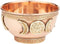 New Age Imports, Inc. bo, Triple Moon Pentacle Copper 3", for Altar, Ritual use, Incense Burner, smudging, Decoration, offering Bowl, 3" Diameter ...
