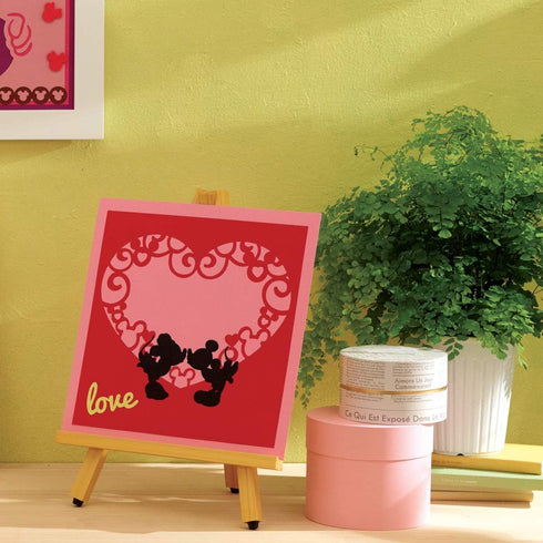 Brother ScanNCut Disney Pattern Collection 1 CADSNP01, Classic Mickey & Minnie Mouse, 26 Designs Disney Vinyl Decals, DIY Valentine's Cards, Appli...