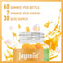 Vitamin B2 Gummies Riboflavin 500mg for Adults, Migraine Relief & Nervous System Support, Orange Flavor, Non GMO, Vegan, Pectin - 60 Counts...