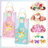 Liliful Baking Party Favors Little Bakers Gift Bags with Handles Paper Goody Treat Candy Bags Bakery Pattern Goodie Bags Birthday Baking School Pa...