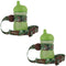 SippyPal Sippy Cup Holder Strap Leash Tether (Green Camo 2-Pack)...