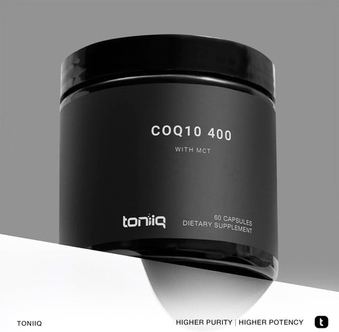 Ultra High Purity CoQ10 400mg - 98% Purified Third-Party Tested CoQ10 Supplement with MCT Oil for Added Bioavailability - High Absorption Coenzyme...