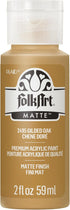FolkArt Acrylic Paint in Assorted Colors (2 oz), 2495, Gilded Oak...