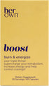 her own Boost, Helps Boost Energy, Supports Metabolism, Proprietary Thermogenic Blend, Green Tea Leaf Extract, Gluten and Soy Free, Vegan, 60 Caps...
