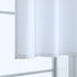 White Kitchen Curtains 36 Inch Length Sets of 2 Panels Half Windows Rod Pocket Cafe Curtains Small Tier Curtains Semi Sheer Short Farmhouse Curtai...