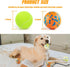 Dog Balls for Aggressive Chewers,Indestructible Floating Dog Ball,Bouncy Fetch Balls for Dogs Small Medium Breed,Lightweight Solid Tennis Balls fo...