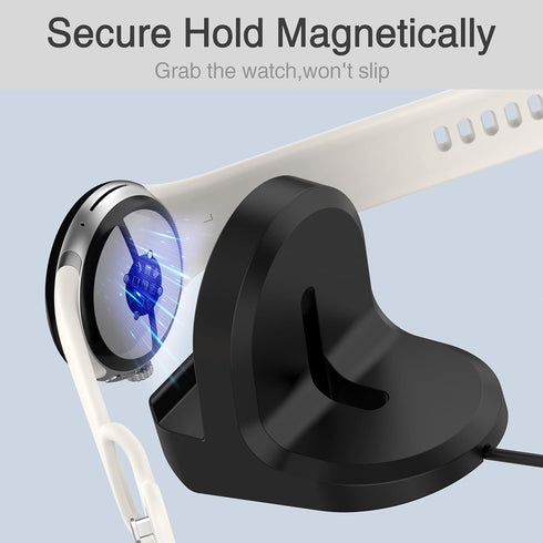 Charging Stand Compatible with Google Pixel Watch 2,Watch Charger Stand with Charging Cable for Pixel Watch 2,Magnetic Charging Station USB Type C...