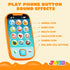 JOYIN Smartphone Toys for Baby, Remote Control Baby Phone with Music, Baby Learning Toy, Christmas Birthday Gifts for Baby, Infants, Kids, Boys an...