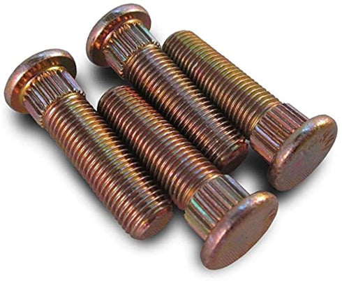 Muzzys (Set of Four) 7517871 Wheel Studs FITS: 2002-2025 Polaris Front RZR Ranger Sportsman ACE XP XP4 Crew Trail 570 800 900 3/8" x 24 Thread x 1...