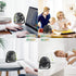 FARADAY USB Desk Fans 5 Inches Portable Table Fans 360° Head Rotation Small Personal Desktop Fan for Home Office, 3 Speeds, Black...