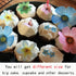 Set of 27 Edible Flowers & Butterflies Cupcake Toppers Wedding Cake Party Food Decoration Mixed Size & Colour...