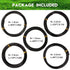 Riboud Bonsai Training Wire, Aluminum Bonsai Wire for Crafts 5-Size Starter Set- 1.0mm, 1.5mm, 2.0mm, 2.5mm, 3.0mm (161 feet Total, Black)...