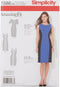 Simplicity 1586 Women's Fit Dress Sewing Pattern, Sizes 10-18...