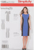Simplicity 1586 Women's Fit Dress Sewing Pattern, Sizes 10-18...