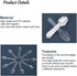 500Pcs Disposable Clear Mini Plastic Spoons Small Tasting Spoons Tiny Dessert Spoons Ice Cream Spoons Plastic Serving Utensils Crafts, Tasting, Sa...