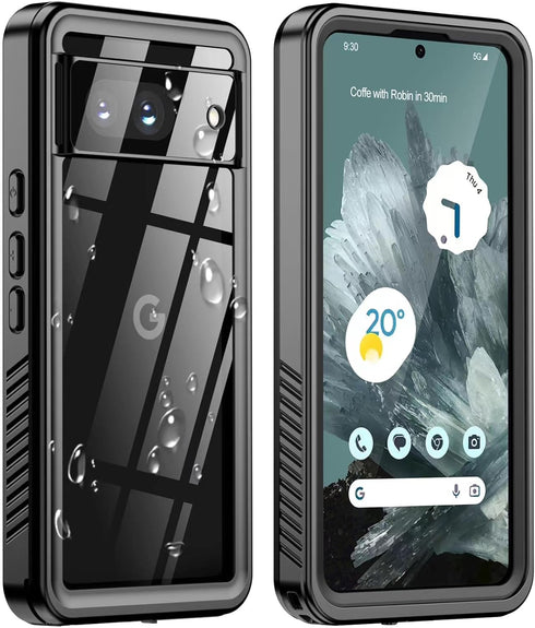 ANTSHARE for Google Pixel 8 Case, Pixel 8 5G Phone Case IP68 Waterproof with Built-in Screen Protector, Full Body Sealed Heavy Duty Shockproof Dus...