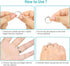 Feramox Invisible Ring Size Adjuster for Loose Rings Ring Adjuster Sizer Fit Any Rings Ring Guard Spacer (Clip-ON, 8 PCS)...