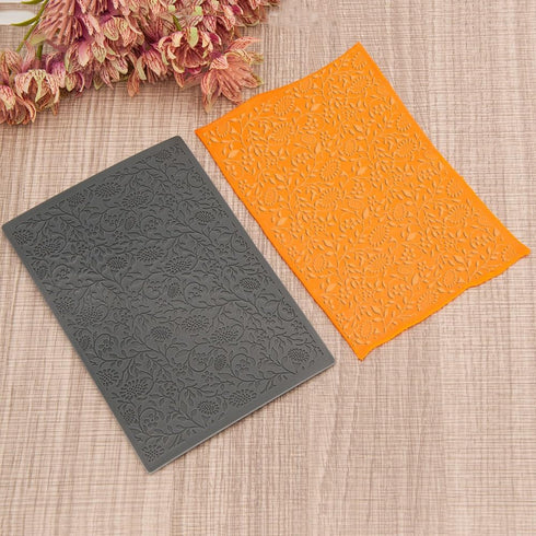 Arbuya Boho Style Polymer Clay Texture Sheets for Earring Jewerly Making, Clay Texture Mat for Polymer Clay Projects Polymer Clay Earrings Tools...