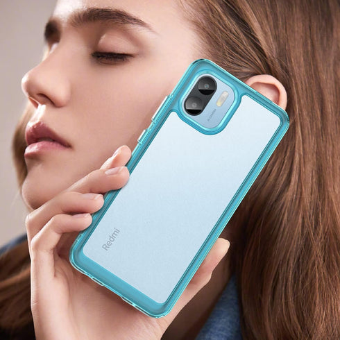 for Redmi A1/A2 phone case, lightweight and high transparency shock absorption protection, TPU material for comfortable touch, screen camera lens ...