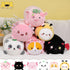 AIXINI Cute Panda Plush Pillow 15.7” Bamboo Panda Stuffed Animal, Soft Kawaii Plushies Hugging Plush Squishy Pillow Toy Gifts for Kids Bedding Sle...
