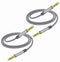 3.5mm Aux Cable (3.3ft/1m, Pack of 2) - Male to Male Audio Auxiliary Cord for Headphones, Car, Home Stereos, Speaker, iPhone, iPad, iPod, Echo - G...