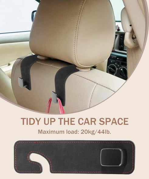 2PCS Car Purse Hook,Purse Hook for Car,Car Hook Car Bag Hook,Car Accessories Car Headrest Hook Car Seat Back Hook,Auto Seat Hook Hangers Back Seat...