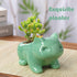 3 Pack Succulent Plant Pots, Ceramic Planters Mini Cute Animal Planters for Potted Plants Cactus Flowers Home Decor Crafts Gifts...