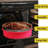 GBYAN Springform Pan Protector for 8 inch, 8.5 inch Springform Pan Round Cheesecake Water bath Pan Silicone Baking Pan Accessories Preventing Wate...