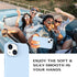 Telaso Compatible with iPhone 13 Case, Liquid Silicone Soft Gel Rubber iPhone 13 Phone Case Slim Fit Cover with Microfiber Lining Shockproof Prote...