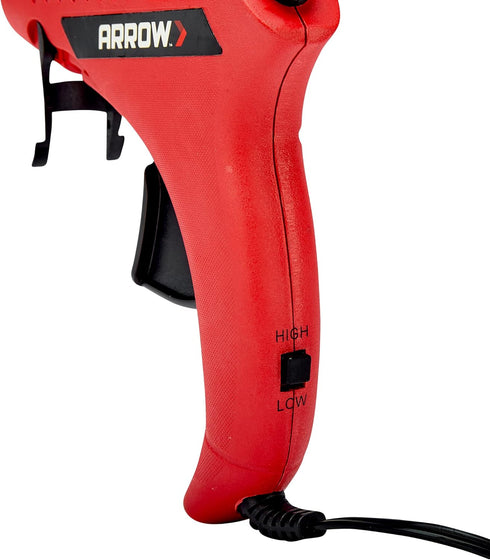 Arrow Fastener GT80DT Dual Temperature Glue Gun for Crafts, Decorating, Light Duty Upholstery, General Home Repair, Includes 3 Glue Sticks...