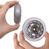 Inline Skate Wheels with Bearings, 3 Inch Roller Blade Wheels 76mm Outdoor and Indoor Clear Wheels for Office Chairs, Luggage (4 Pack,Silver)...
