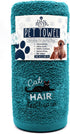 DAN RIVER 100% Cotton Dog Bath Towel Ultra Soft 450 GSM Super Absorbent Quick Drying Paw Embroidered Pattern and Lint-Free Cat, Puppy & Pet Groomi...