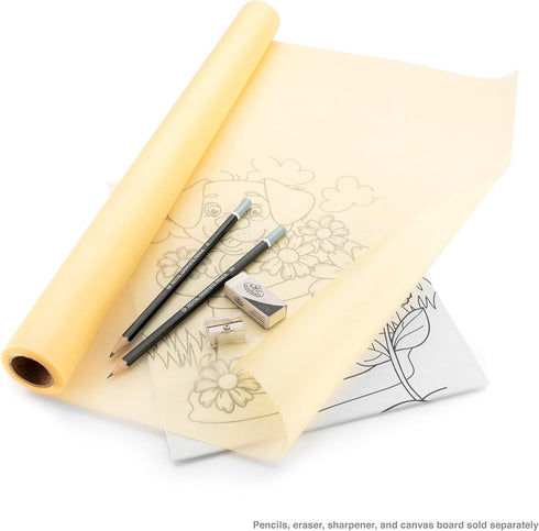 Bee Paper Canary Sketch and Trace Roll, 12-Inch by 20-Yards...