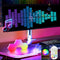 RGBW Lights, Gaming Lights, Party Lights with APP, Remote Control, Time LED Wall Lights with Music Sync, Dimmable Brightness Night Light, DIY Desk...