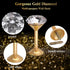 1 Pair Simple Design Diamond Crystal Curtain Hooks Curtain Buckle Wall Holdbacks Decorative Tiebacks (Gold)...
