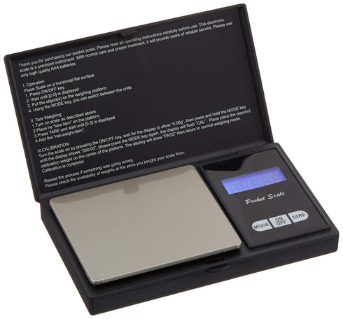 Digital Food Scales Precision 500g/0.01g, Small Pocket Ounces Grams, Portable Travel, Jewelry Scale (Battery Included)...