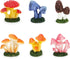 ONEST 6 Pieces Mini Mushroom Figurines Fairy Garden Mushrooms Ornaments for Outdoor Home Decorations...