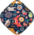 5 XS Panty Liners 1 Wet Bag Cloth Menstrual Pads Reusable Washable (Deers, XS Panty Liners)...
