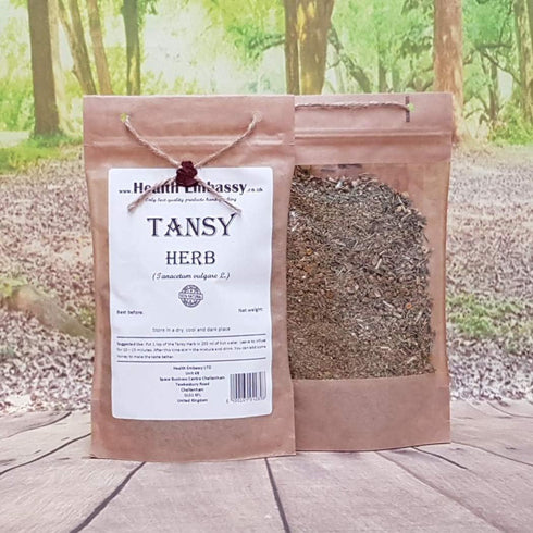 Tansy Herb (Tanacetum vulgare) - Health Embassy - 100% Natural (50g)...