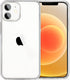 JJGoo Compatible with iPhone 12 mini Case, Soft Transparent Shockproof Protective Slim Thin Bumper Phone Cover, Clear...