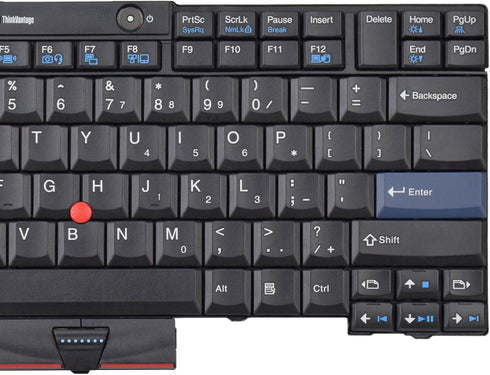 New Laptop Keyboard with Pointer Compatible with Lenovo ThinkPad T400S T410 T410S T410I T410SI T420 T420I T420S T510 T510I T520 W510 W520 X220 X22...