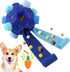 Dog Snuffle Ball-Interactive Puzzle Dog Toys Encourage Natural Foraging Skills Slow Feeder for Training and Stress Relief, Cloth Strip Hiding Food...